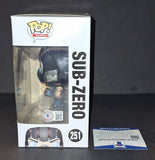 Steve Blum autographed Funko Beckett COA