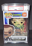 R.L. Stine and Tim Jacobus Signed Autographed Funko JSA PSA Mint 9