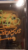 R.L. Stine and Tim Jacobus Signed Autographed Funko JSA PSA Mint 9