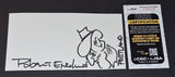 Robert Englund Autographed and Sketched 4.5x8 JSA COA