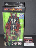 Todd Mcfarlane autographed Spawn action figure JSA COA