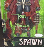 Todd Mcfarlane autographed Spawn action figure JSA COA