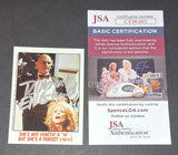 Robert Englund autographed card JSA COA