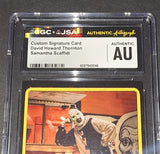 David Howard Thornton Autographed Card CGC/JSA COA