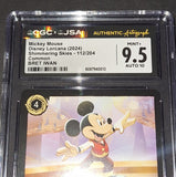 Bret Iwan autographed card CGC/JSA COA