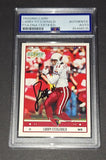 Larry Fitzgerald autographed card PSA COA