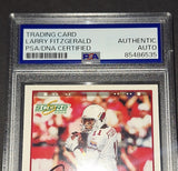 Larry Fitzgerald autographed card PSA COA
