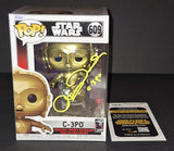 Anthony Daniels autographed Funko JSA COA