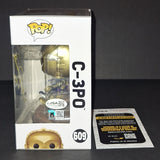 Anthony Daniels autographed Funko JSA COA