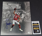 Larry Fitzgerald autographed 11x14 JSA COA