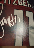Larry Fitzgerald autographed 11x14 JSA COA