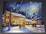 Chevy Chase and Randy Quaid autographed 8x10 Beckett COA