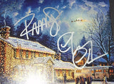 Chevy Chase and Randy Quaid autographed 8x10 Beckett COA