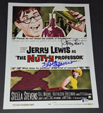 Jerry Lewis and Stella Stevens autographed 11x14 Beckett COA