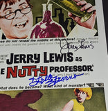 Jerry Lewis and Stella Stevens autographed 11x14 Beckett COA