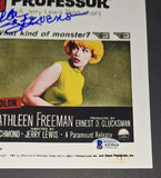 Jerry Lewis and Stella Stevens autographed 11x14 Beckett COA