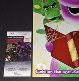Barney and Friends autographed 11x17 JSA COA