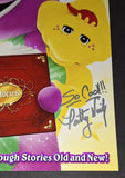 Barney and Friends autographed 11x17 JSA COA