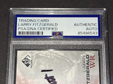 Larry Fitzgerald autographed card PSA/DNA COA