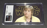 Mark Hamill autographed cut card JSA/CGC COA
