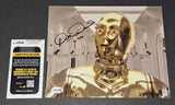Anthony Daniels autographed 8x10 JSA COA