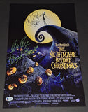 Chris Sarandon and Ken Page autographed 11x17 Beckett COA