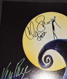 Chris Sarandon and Ken Page autographed 11x17 Beckett COA