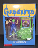 Kathryn Long Signed Autographed Trick Or Treat Goosebumps Haunted Mask JSA COA