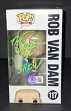 Rob Van Dam autographed Funko Beckett Witness COA