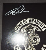Charlie Hunnam and Ron Perlman autographed 8x10 JSA COA