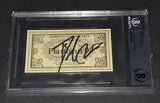 Daniel Radcliffe autographed Hogsworth ticket Beckett COA