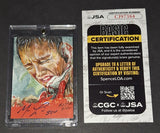 Matthew Lillard autographed and sketched card JSA COA 1/1