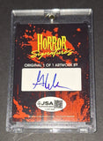 Matthew Lillard autographed and sketched card JSA COA 1/1