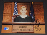 Judge Judy autographed 8x10 Beckett COA