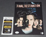 Devon Sawa and Kerr Smith autographed 8x10 JSA COA