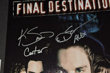 Devon Sawa and Kerr Smith autographed 8x10 JSA COA