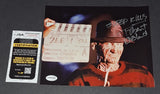 Robert Englund autographed 8x10 JSA COA