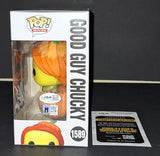 Brad Dourif and Alex Vincent autographed Funko JSA COA