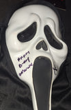 Matthew Lillard autographed Scream mask Beckett COA