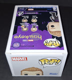 Jeremy Renner  autographed Funko Marvel Hawkeye JSA COA