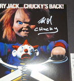 Brad Dourif autographed 8x10 Chucky Child's Play 2 JSA COA
