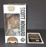 Michael J. Fox Signed Autographed Funko Scott Howard Teen Wolf JSA COA