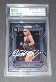 Ronda Rousy autographed card WWE Panini Prizm MAS COA