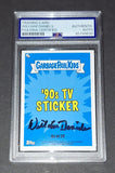 William Daniels Signed Autographed Card Garbage Pail Kids Boy Meets World PSA COA