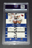 Larry Fitzgerald Autographed Card Arizona Cardinals Donruss PSA/DNA COA