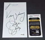 Judge Judy Signed Autographed White House Stationary Sheet JSA COA