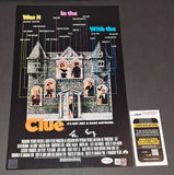 Tim Curry Signed Autographed 11x17 Clue JSA COA