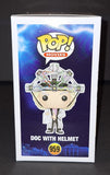 Christopher Lloyd Signed Autographed Funko Doc With Helmet Beckett COA