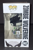 Hugh Jackman Signed Autographed Funko Wolverine Zombie Marvel GITD Beckett COA