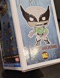 Hugh Jackman Signed Autographed Funko Wolverine Zombie Marvel GITD Beckett COA